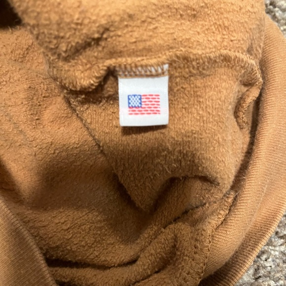 California Fleece Women's Tan Sweatshirt Size Small - Picture 6 of 6